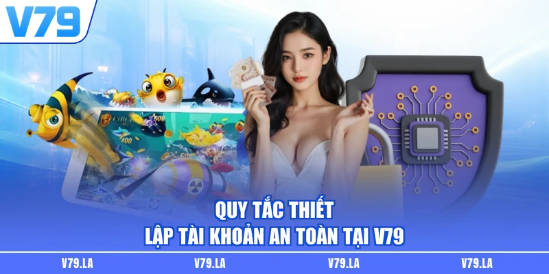 Quy tắc thiết lập tài khoản an toàn tại V79
